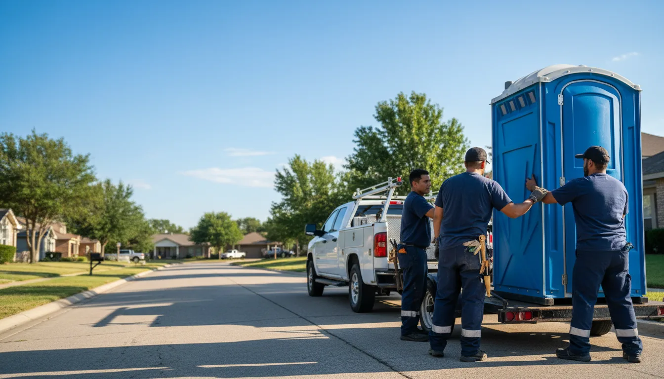 Portable Toilet Rental in Emerson, IA near me